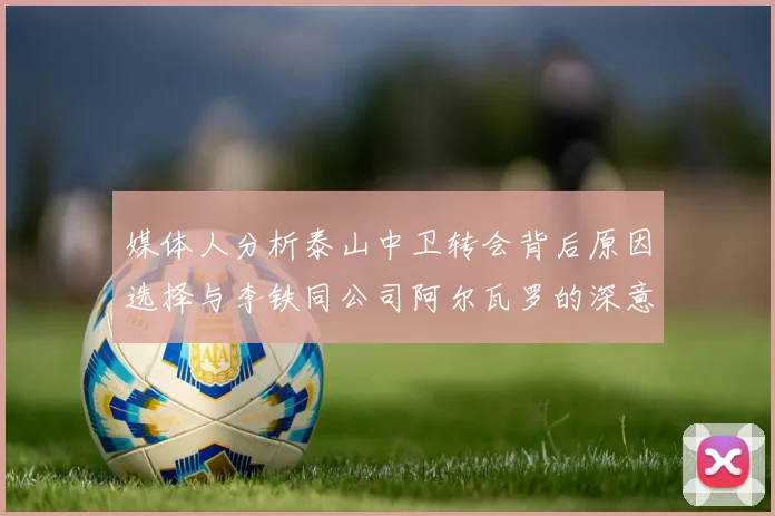媒体人分析泰山中卫转会背后原因选择与李铁同公司阿尔瓦罗的深意