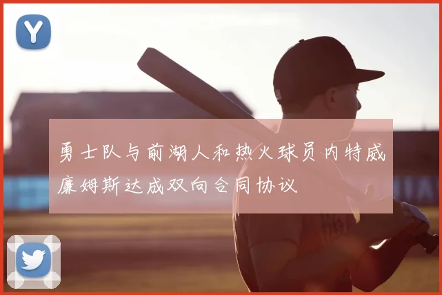 勇士队与前湖人和热火球员内特威廉姆斯达成双向合同协议