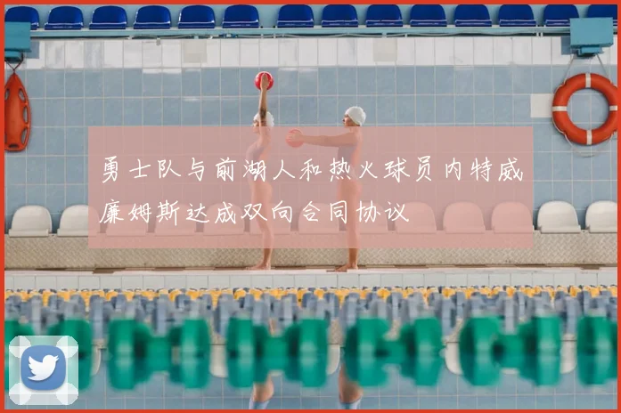 勇士队与前湖人和热火球员内特威廉姆斯达成双向合同协议