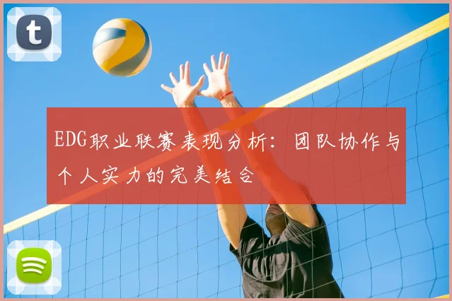 EDG职业联赛表现分析:团队协作与个人实力的完美结合