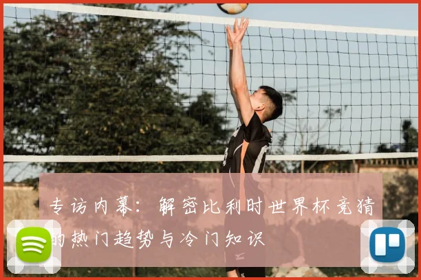 专访内幕:解密比利时世界杯竞猜的热门趋势与冷门知识