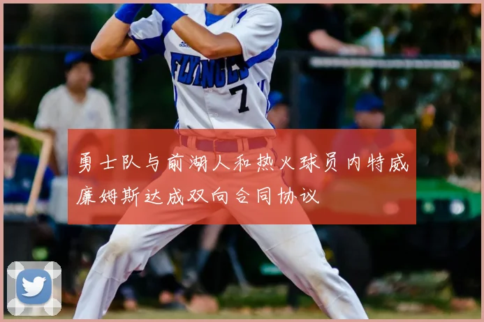 勇士队与前湖人和热火球员内特威廉姆斯达成双向合同协议