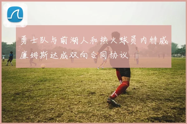 勇士队与前湖人和热火球员内特威廉姆斯达成双向合同协议