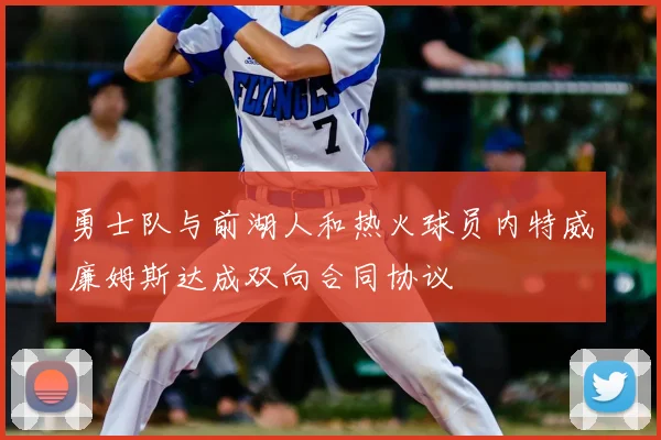 勇士队与前湖人和热火球员内特威廉姆斯达成双向合同协议